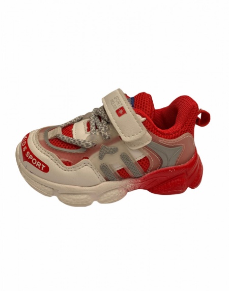 Pantofi Sport Cod: 4415 Red/White