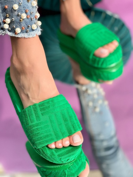 Papuci Cod: WS206 Green