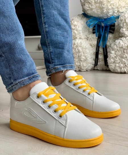 Tenisi cod: 523 White/Yellow