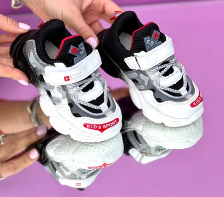 Pantofi Sport Cod: 4415 White/Black