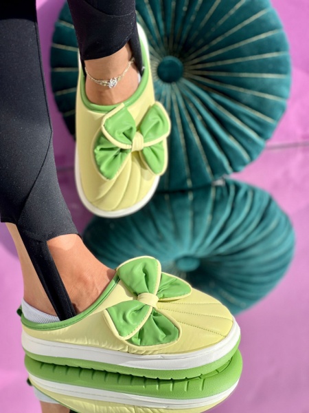 Papuci Cod: 657 Green