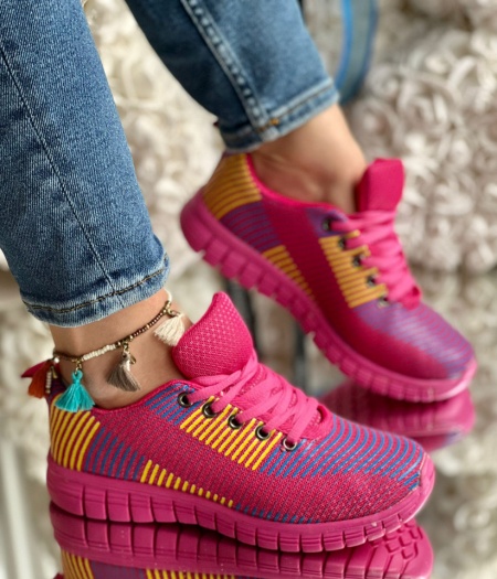 Pantofi sport cod: 617-12 Pink