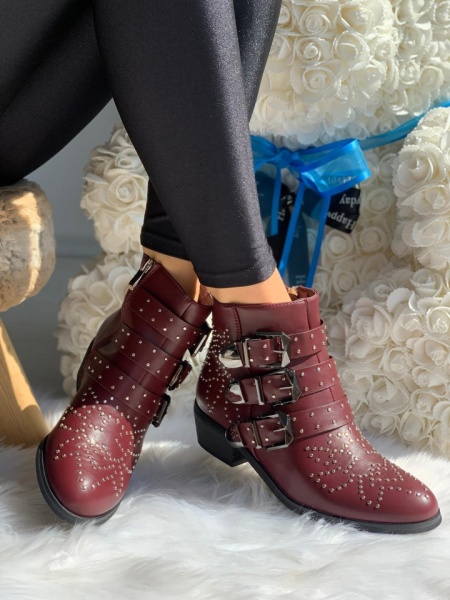 Botine cod: F1208 Bordeaux