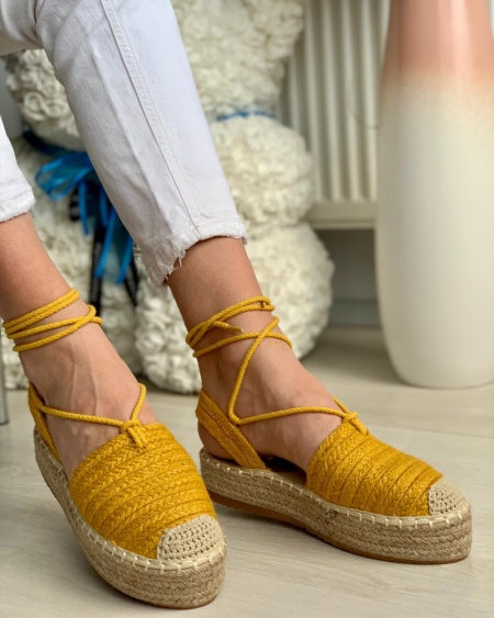 Espadrile Cod: Z8117-1 Yellow