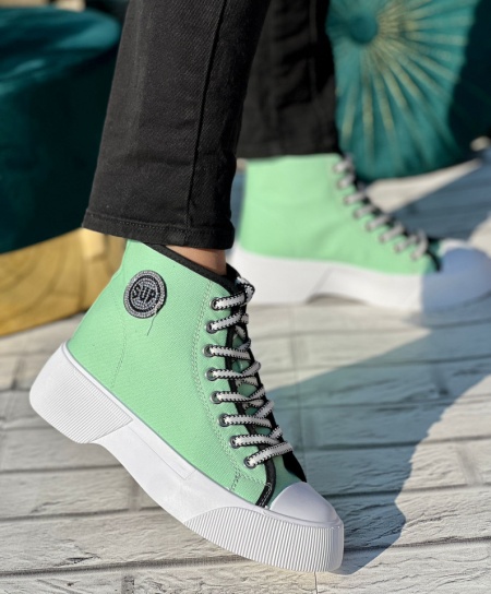 Pantofi sport cod: N7276Green