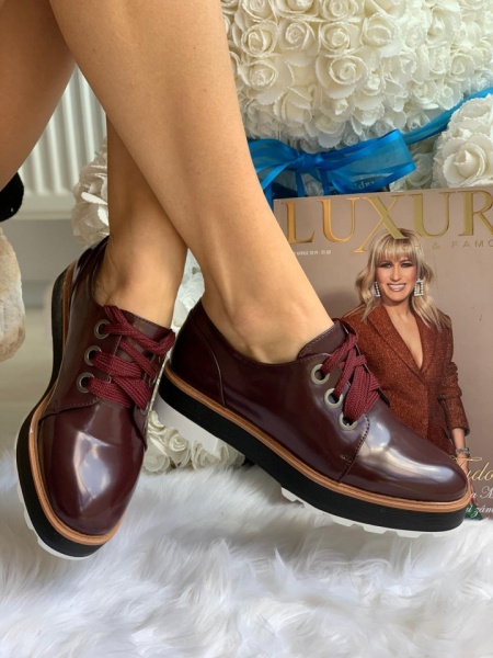 Pantofi cod: MDM191 Wine Red