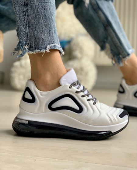 Pantofi Sport Cod: J181-3 White
