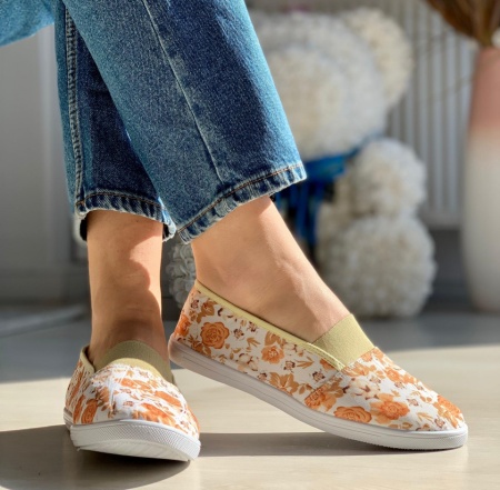 Espadrile cod: E-113 Yellow