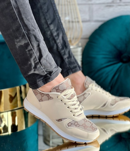 Pantofi Sport Cod: J2247-3 Light Beige
