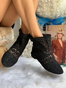 Cizme de vară cod: W-02 Black