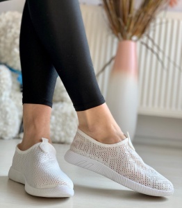 Espadrile Dama Cod: 7-K668C White