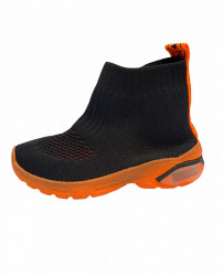 Pantofi Sport cod:R20Black/Orange