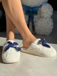 Papuci cod: Love White