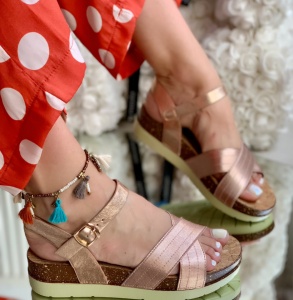 Sandale cod: 1015 Rose Gold
