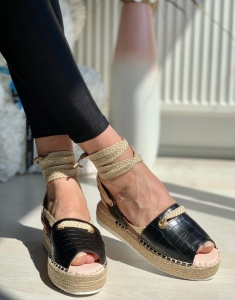 Sandale cod: PAN004 BLACK