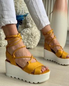 Sandale cod: Y631 YELLOW