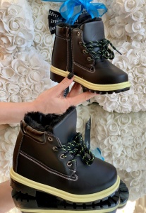 Bocanci Copii Cod: 258 Black Green