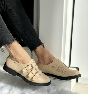 Pantofi Cod: FN365 Beige