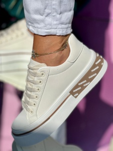Pantofi Sport Cod: CL2301-2 White