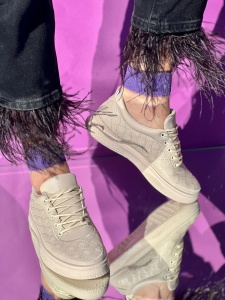 Pantofi Sport Cod: F57 Beige