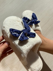 Papuci cod: Love White