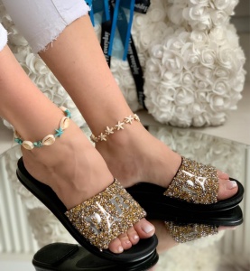 Papuci Dama cod: 01 Prs Gold