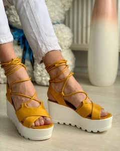 Sandale cod: Y631 YELLOW