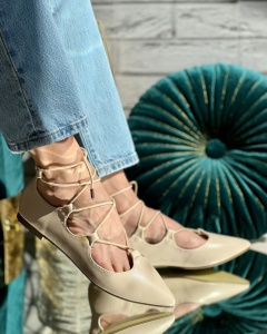 Balerini Cod: HS670 Beige