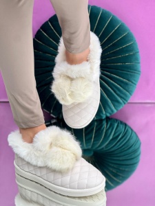 Ghete scurte Cod: ND7711-1White