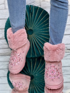 Ghete UGG cod: A96 Pink