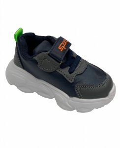 Pantofi Sport cod:9663Black/Orange