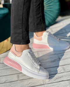 Pantofi sport cod: H-20 White/Pink