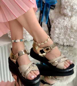 Sandale Dama Cod: 019 Gold