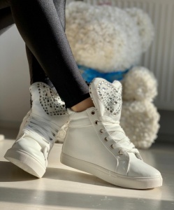 Tenisi Gheată cod: 601-1 White