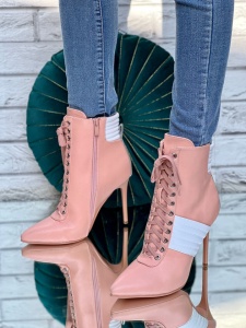 Botine cod: BS 149 Pink