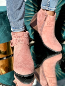 Botine cod: H123-4 Pink