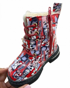 Ghete Cod: K22Red/Blue
