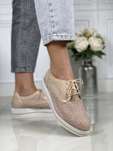Pantofi Casual Cod: HM8208-3 Nude Pink