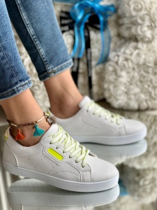 Pantofi sport cod: BO-250 White/Yellow