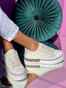 Pantofi Sport Cod: CL2301-2 White