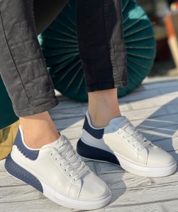 Pantofi sport cod: H-20White/Navy