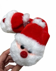 Papuci casa cod:Santa2Red