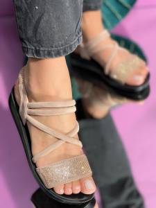 Sandale Cod: F73Beige