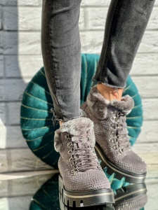 Bocanci cod: K1710901 Gris