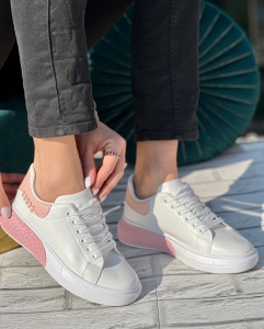 Pantofi sport cod: H-20 White/Pink