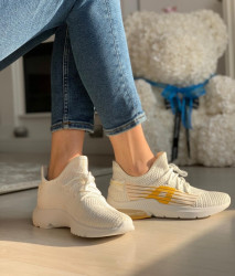 Pantofi sport cod: LT161-2 White/Yellow