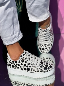 Pantofi Sport Cod: SX81 White/Black