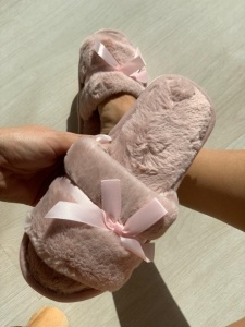 Papuci cod: Fluffy-2 Rose
