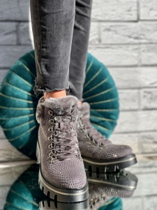 Bocanci cod: K1710901 Gris