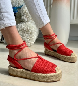 Espadrile Cod: Z8117-1 Red